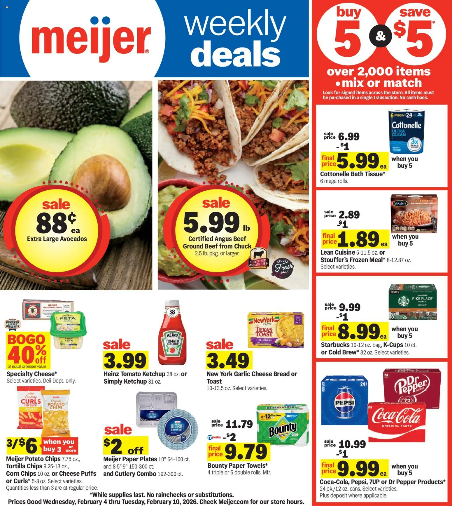 Ad Preview of Meijer Weekly Ad from 02/04/2026