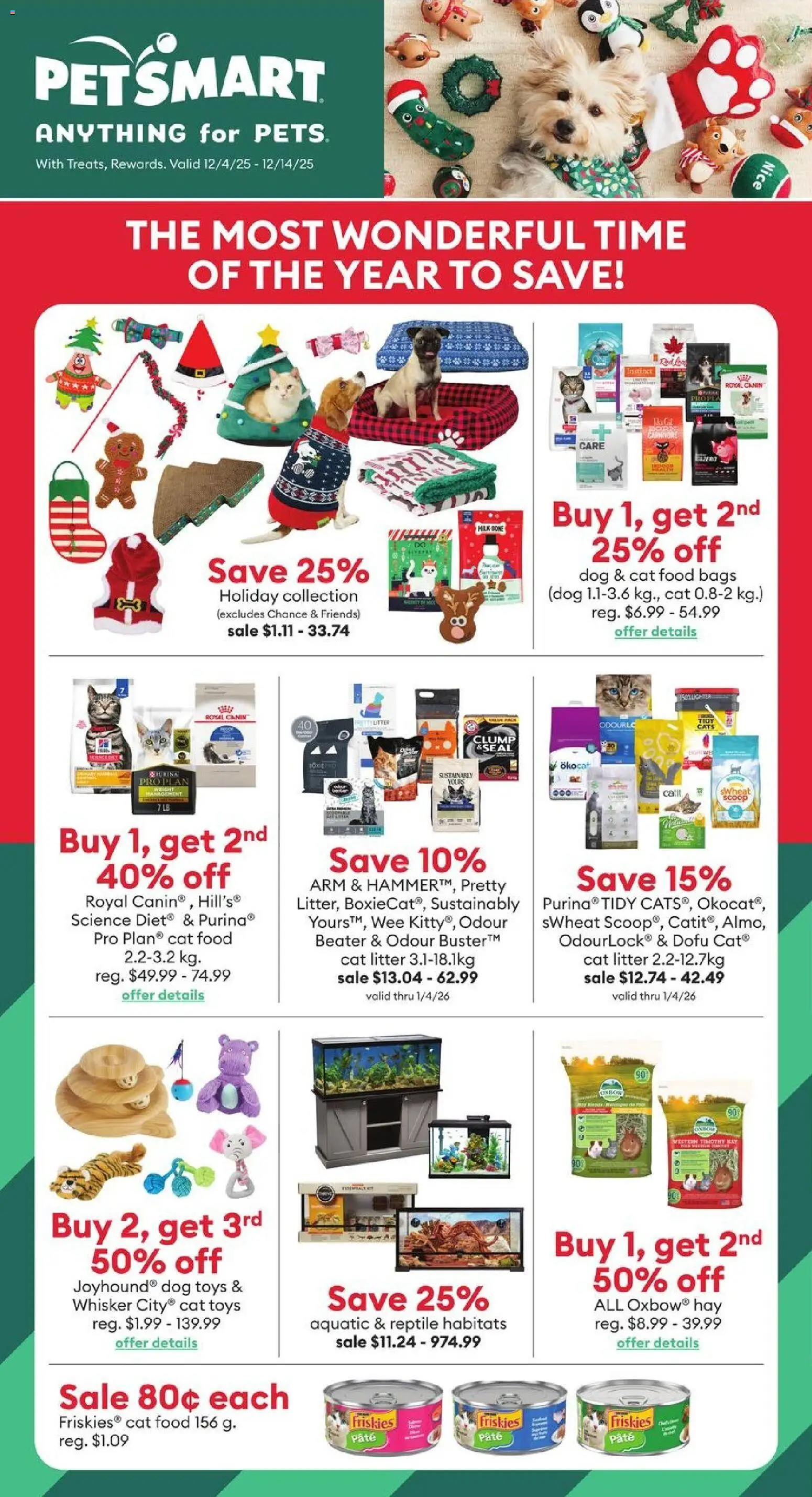 Preview of leaflet Weekly flyer / circulaire from shop Petsmart is valid from Dec 04, 2025