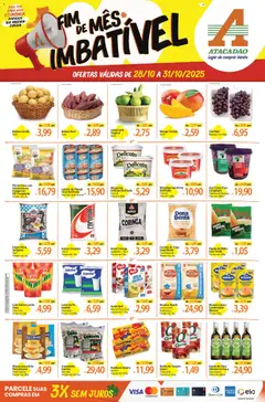 Pré-Visualização do folheto "Ofertas - AL" da loja Atacadão válido a partir de 28/10/2025