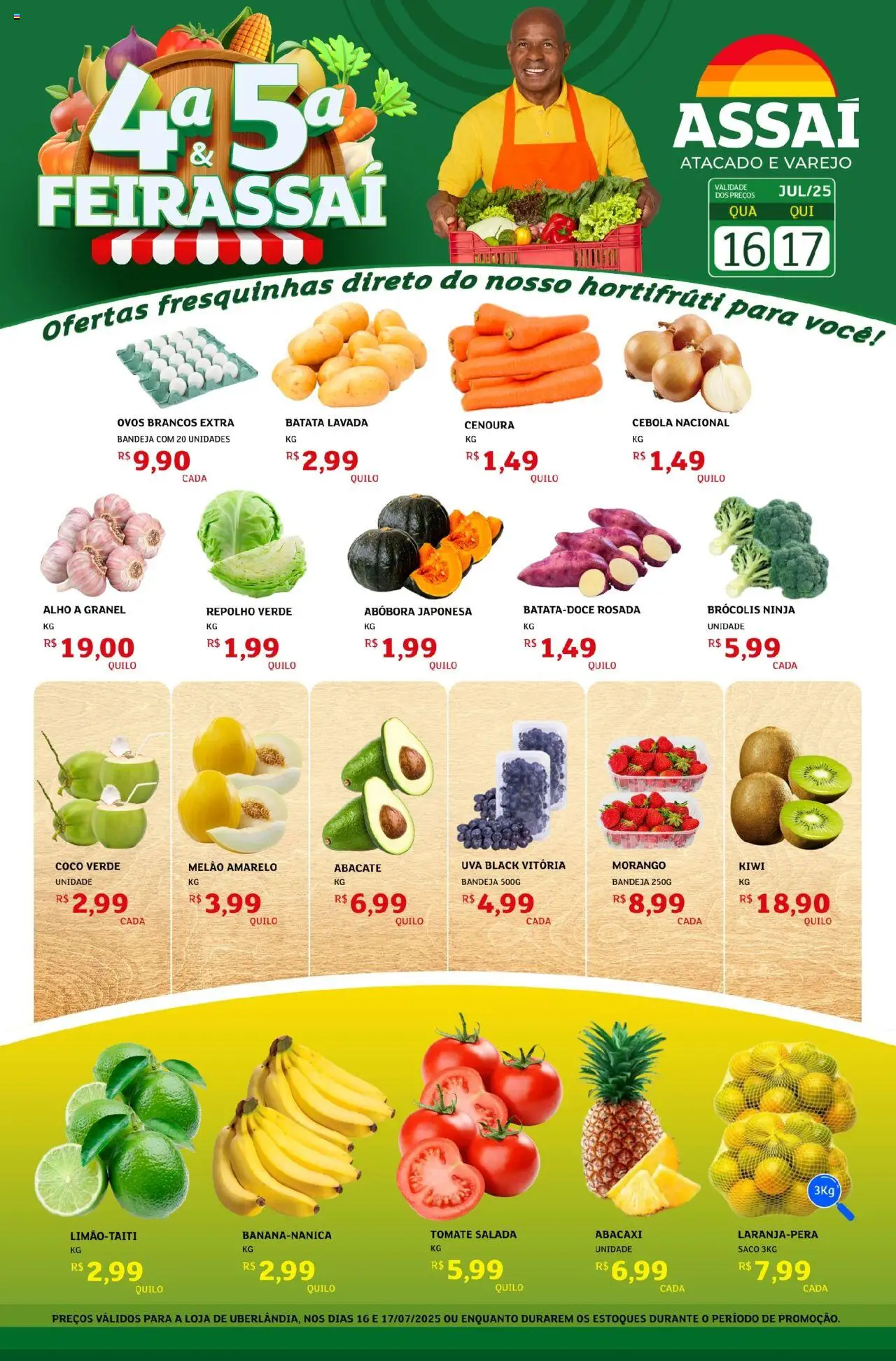 Assaí Atacadista folheto "Encarte - MG" válido a partir de 16/07/2025 - número de página 1
