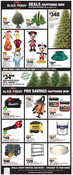 Preview of leaflet Black Friday from shop Home Depot is valid from Nov 27, 2025 | Page: 3