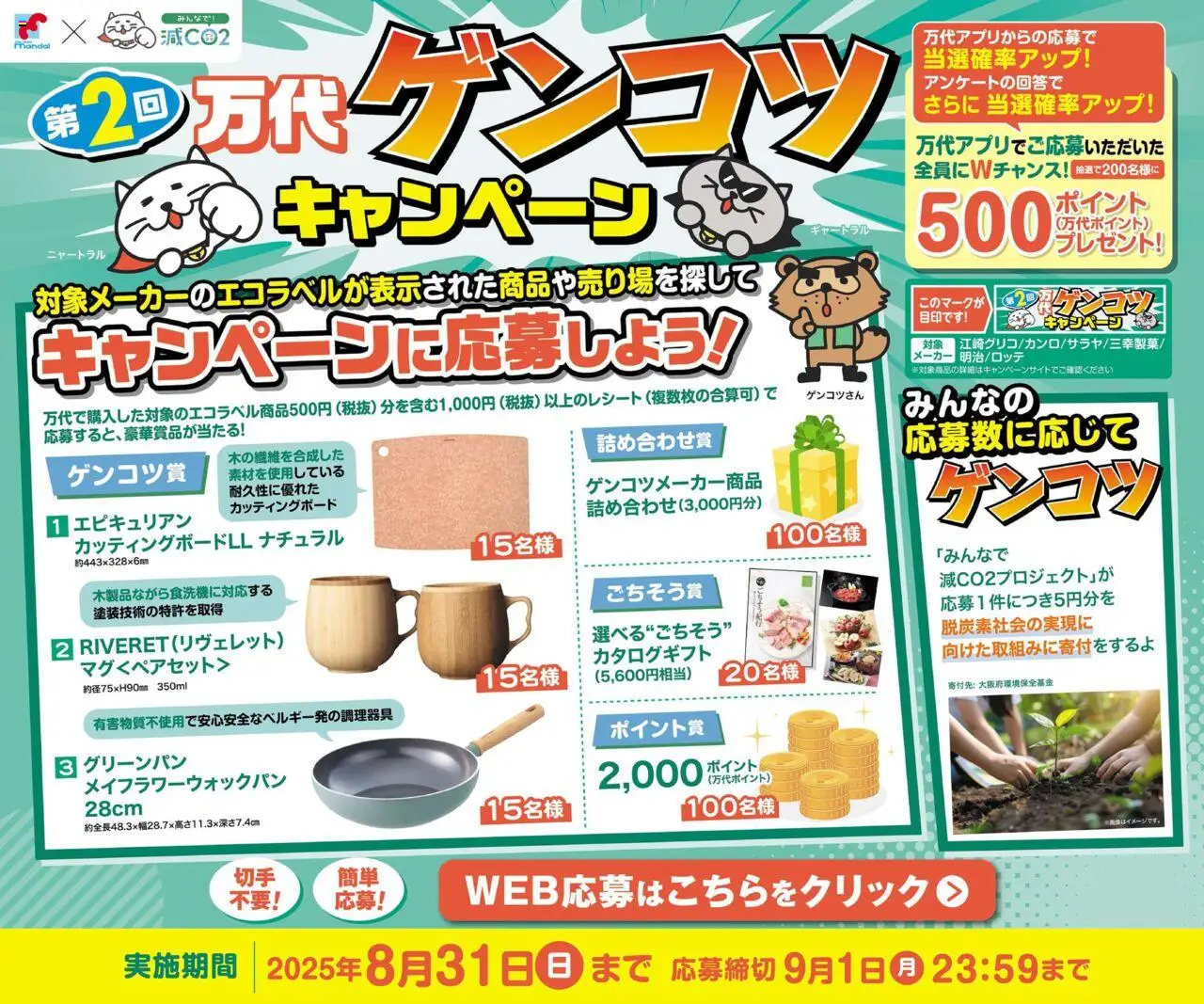 万代ショッ万代ゲンコツキャンペーンプは 2025/08/01から有効 - ページ番号 1