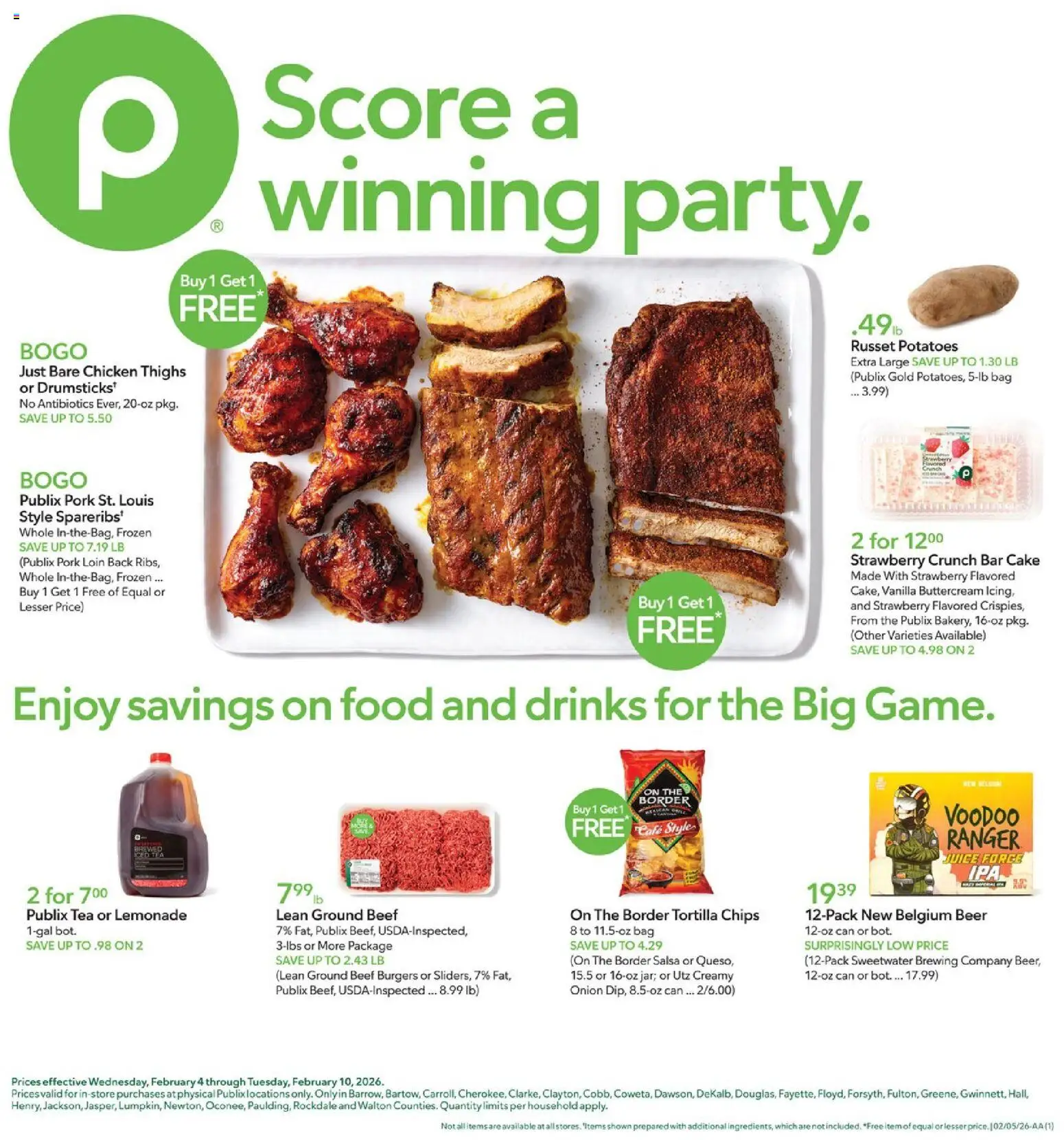 Ad Preview of Publix Weekly Ad from 02/04/2026