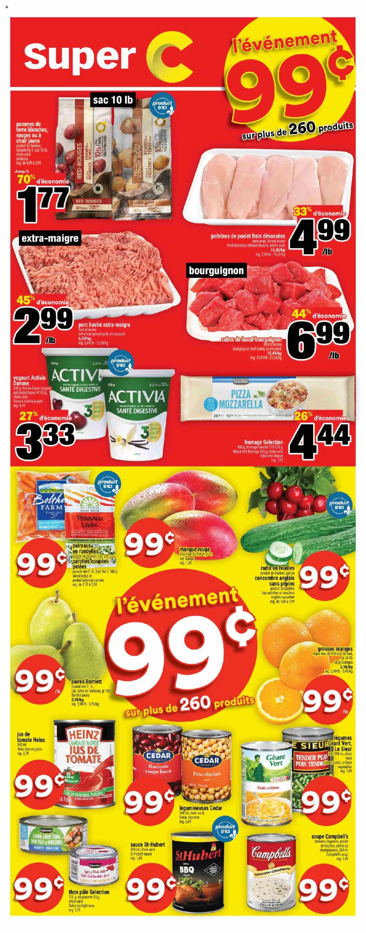 Super C flyer valid from Oct 23, 2025 - page number 1
