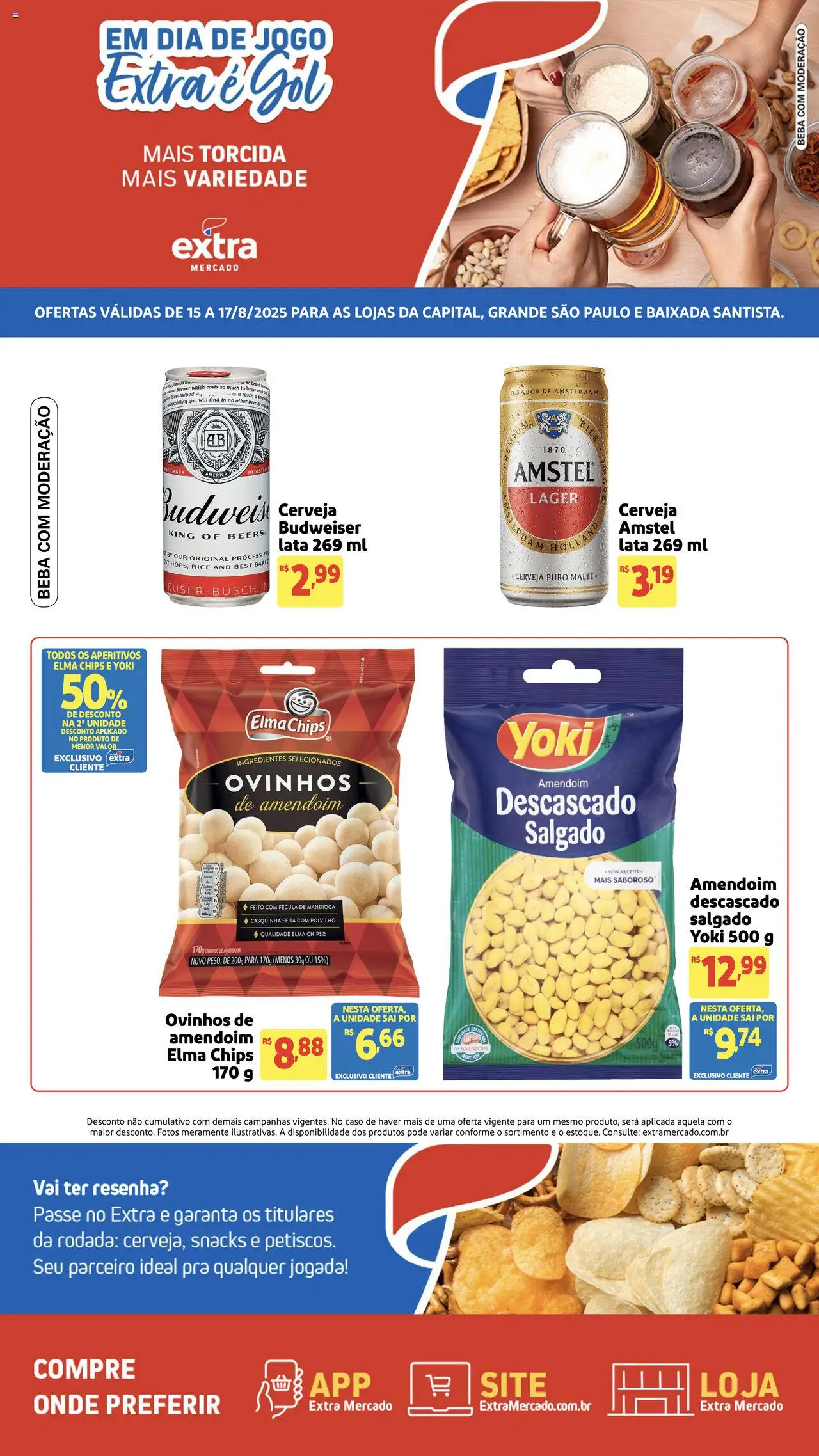 Extra folheto "Ofertas de Mercado Viral Gol" válido a partir de 15/08/2025 - número de página 1