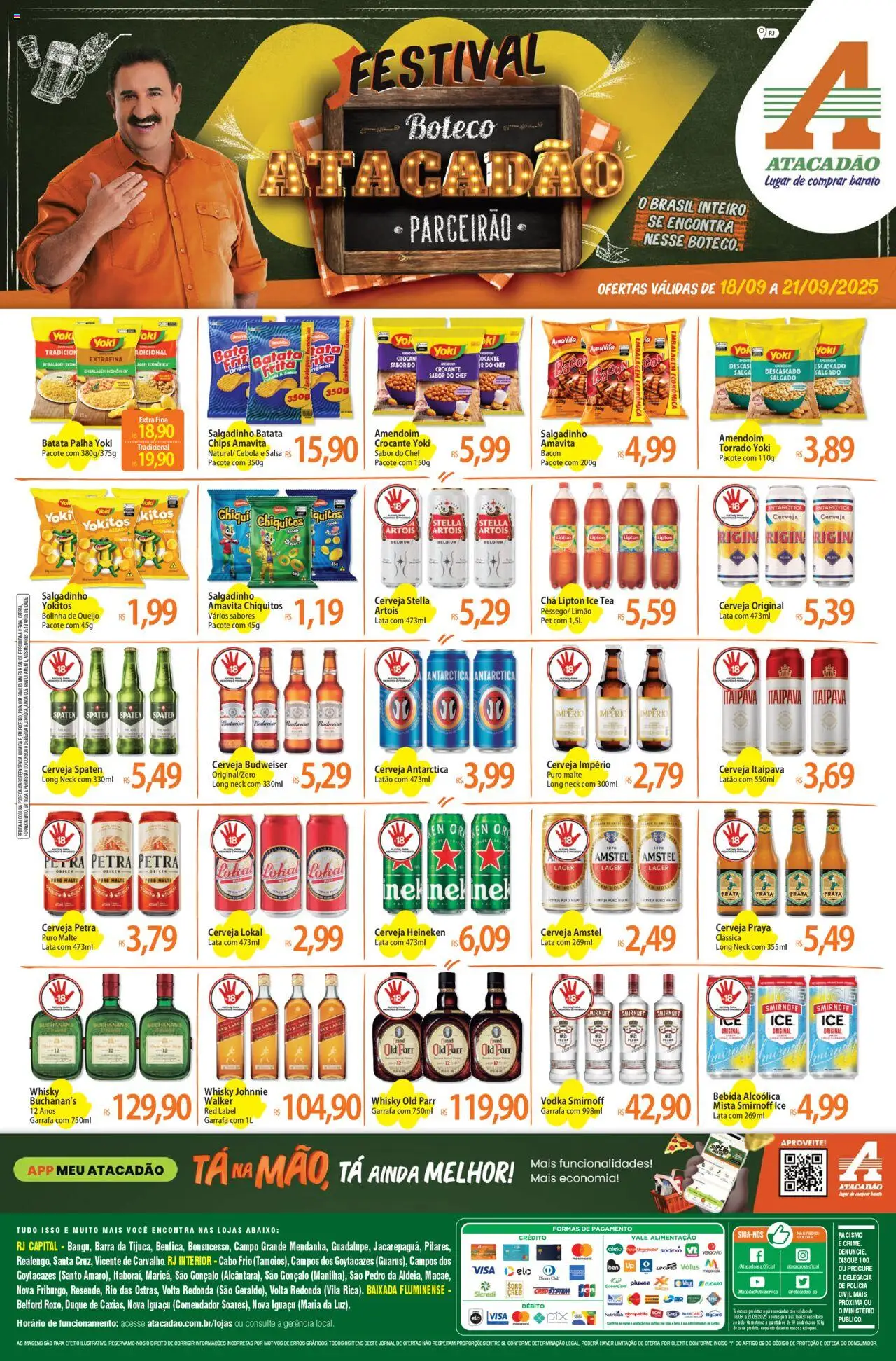 Atacadão folheto "Ofertas - RJ" válido a partir de 18/09/2025 - número de página 1