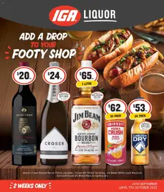 Preview of catalogue Add a Drop to Your Footy Shop 24/09 from shop Discover valid 23/09/2025