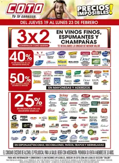 Vista previa del folleto de la tienda Coto válido desde el 19/02/2026 
