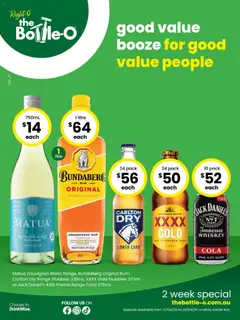 Preview of catalogue The Bottle-O catalogue BALMORAL from shop The Bottle-O valid 13/04/2026