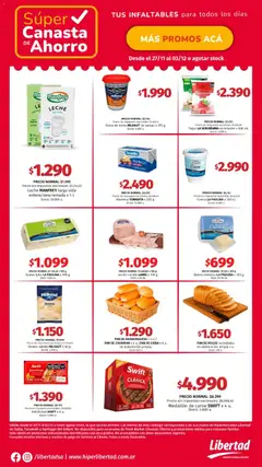 Vista previa del folleto de la tienda Hipermercado Libertad válido desde el 27/11/2025 