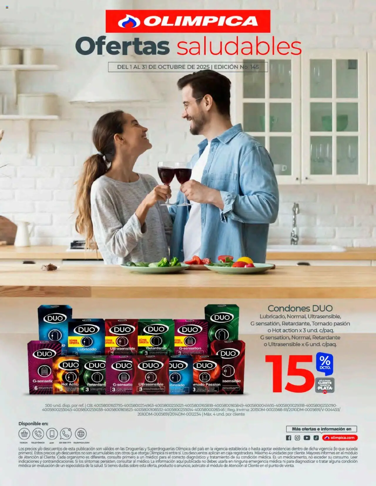 Olímpica Catálogo: 01/10/2025 - 31/10/2025 > Últimas Ofertas pagina numero 1