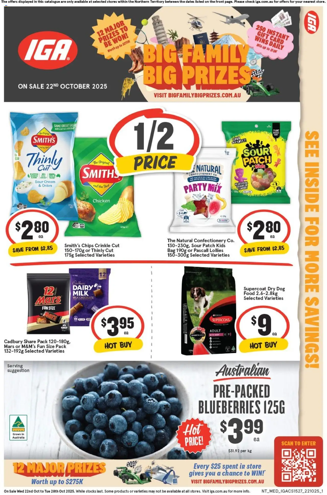 IGA catalogue valid from 22/10/2025 - page 1