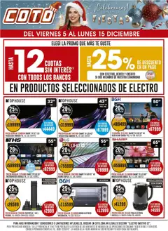 Vista previa del folleto de la tienda Coto válido desde el 05/12/2025 