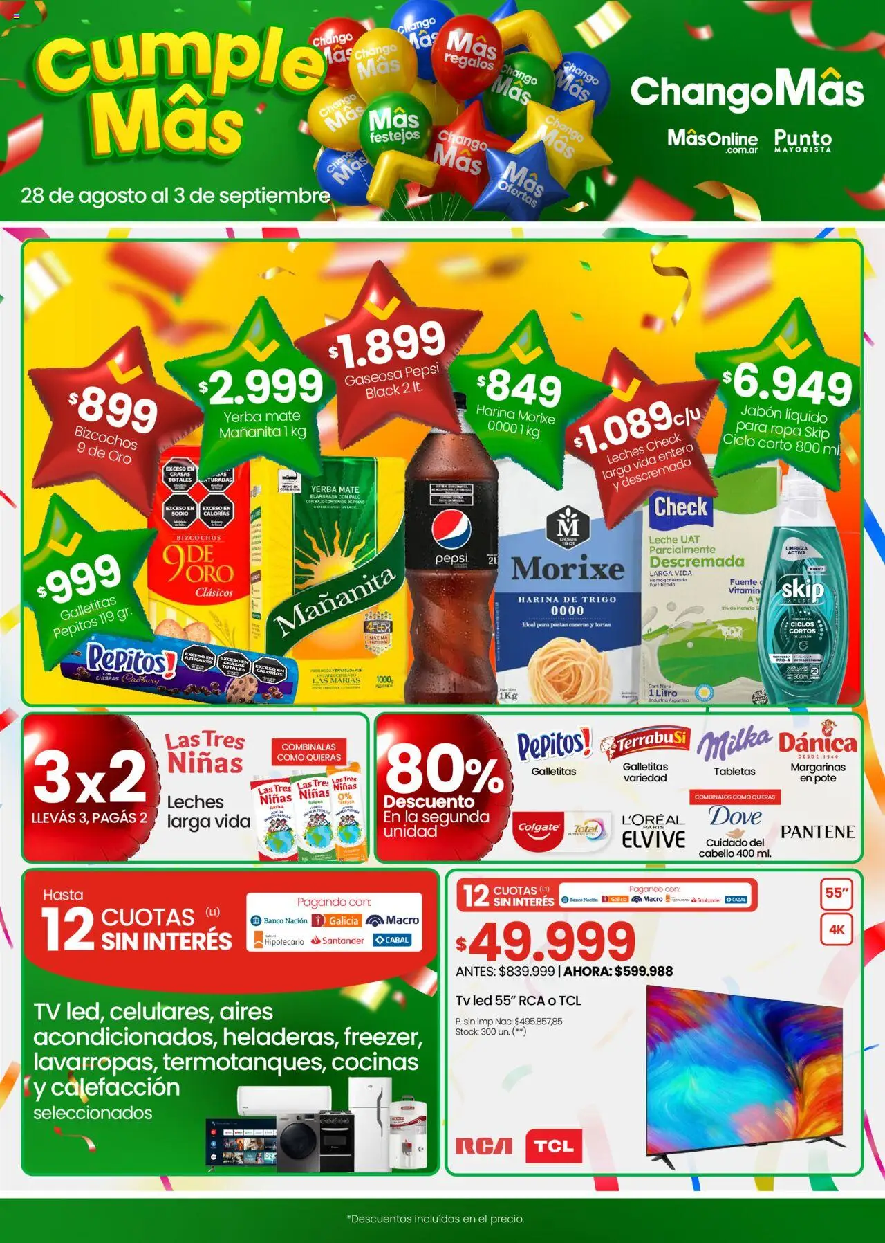 Changomas Ofertas del 28/08/2025 >> Catálogo