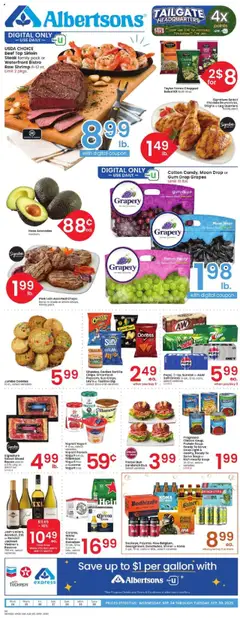 Ad Preview of Albertsons Weekly Ad from 09/24/2025