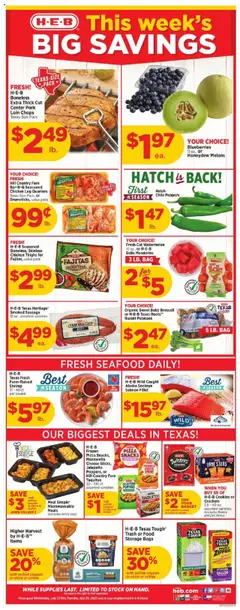 Ad Preview of H-E-B Weekly Ad from 07/23/2025
