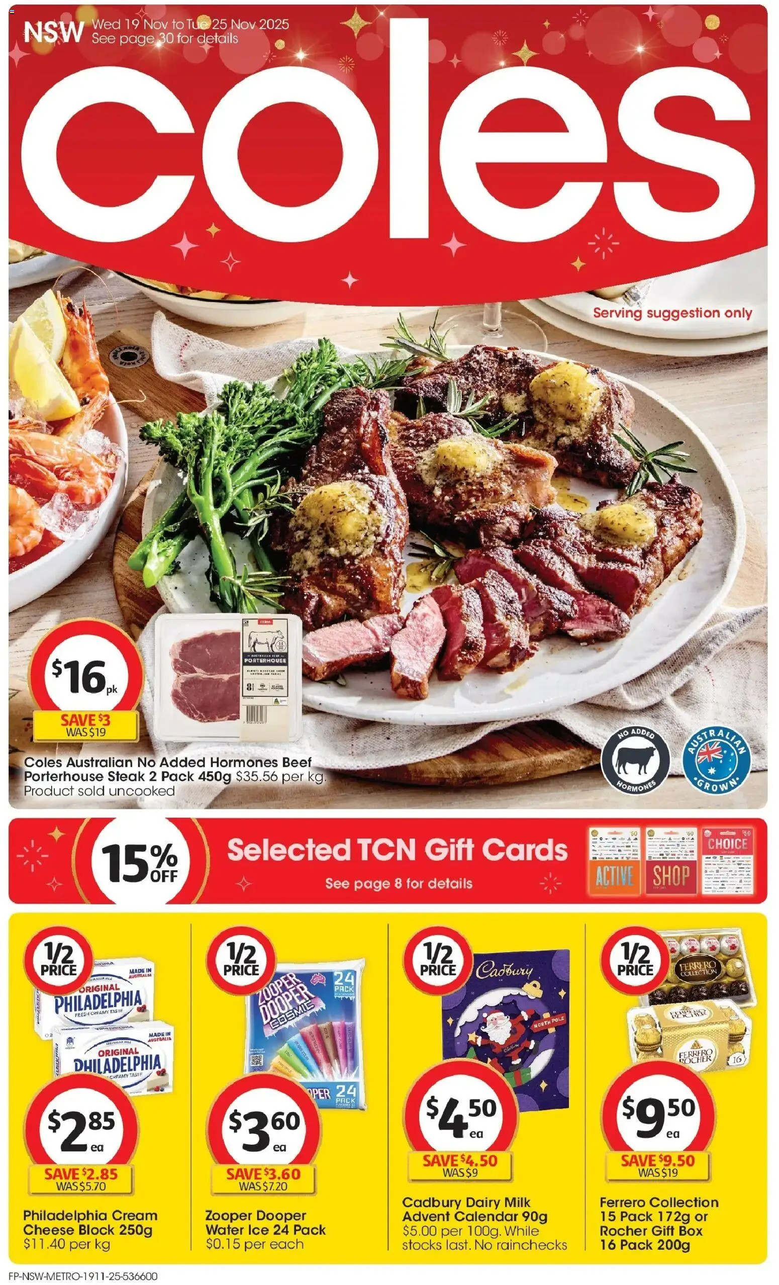 Preview of catalogue Coles Catalogue - 19th November from shop Coles valid 18/11/2025