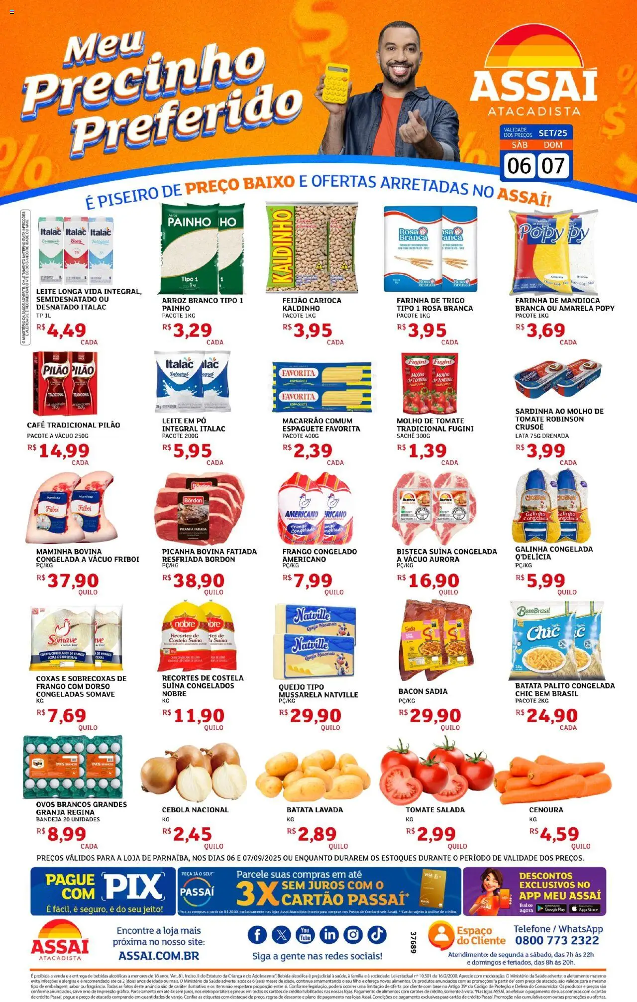 Assaí Atacadista folheto "Encarte - PI" válido a partir de 06/09/2025 - número de página 1