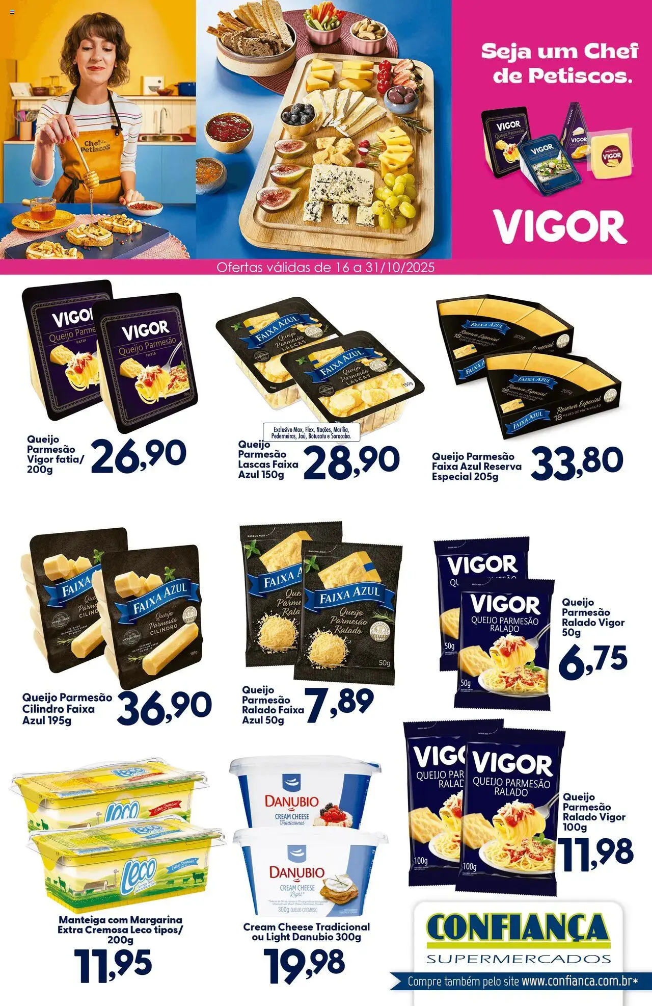 Confiança folheto "Ofertas Vigor" válido a partir de 16/10/2025 - número de página 1
