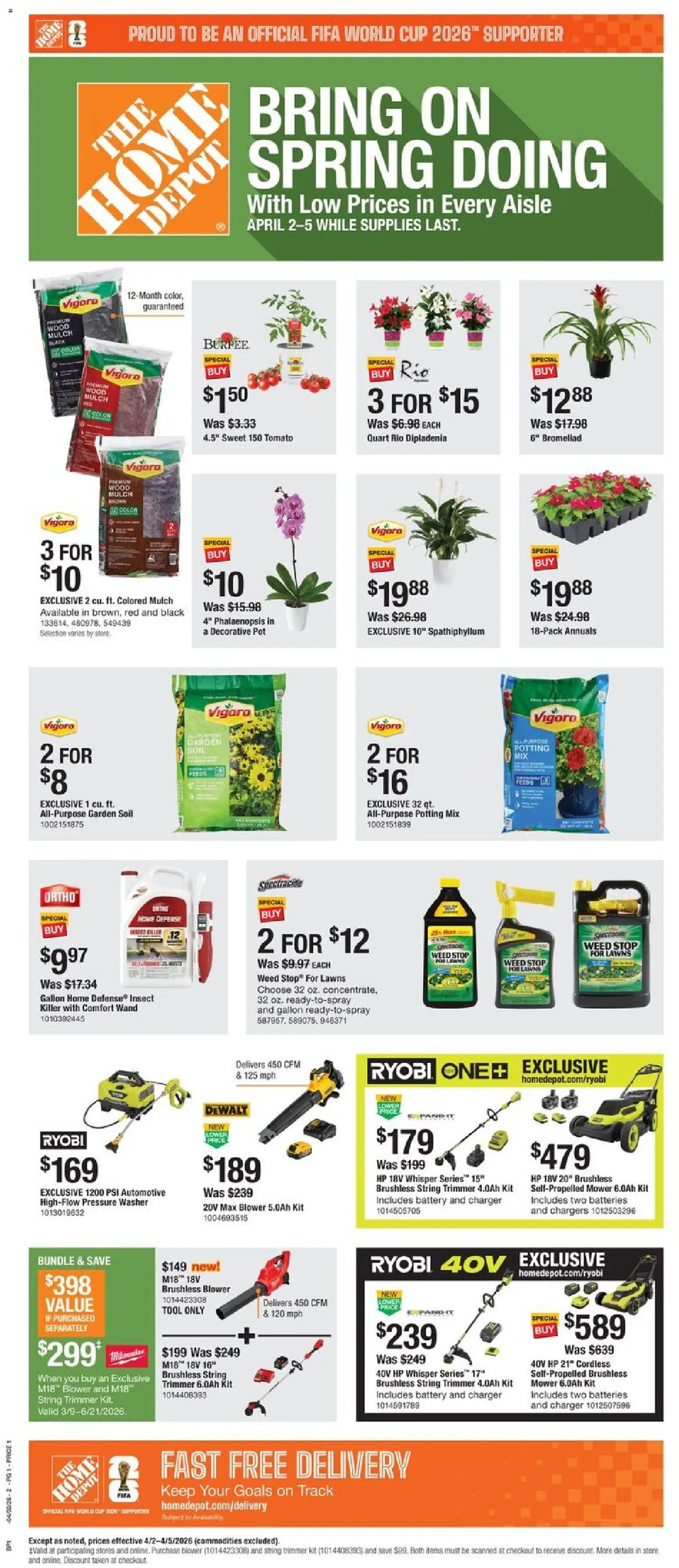 Ad Preview of Home Depot Home Depot Local Ad - FL from 04/02/2026