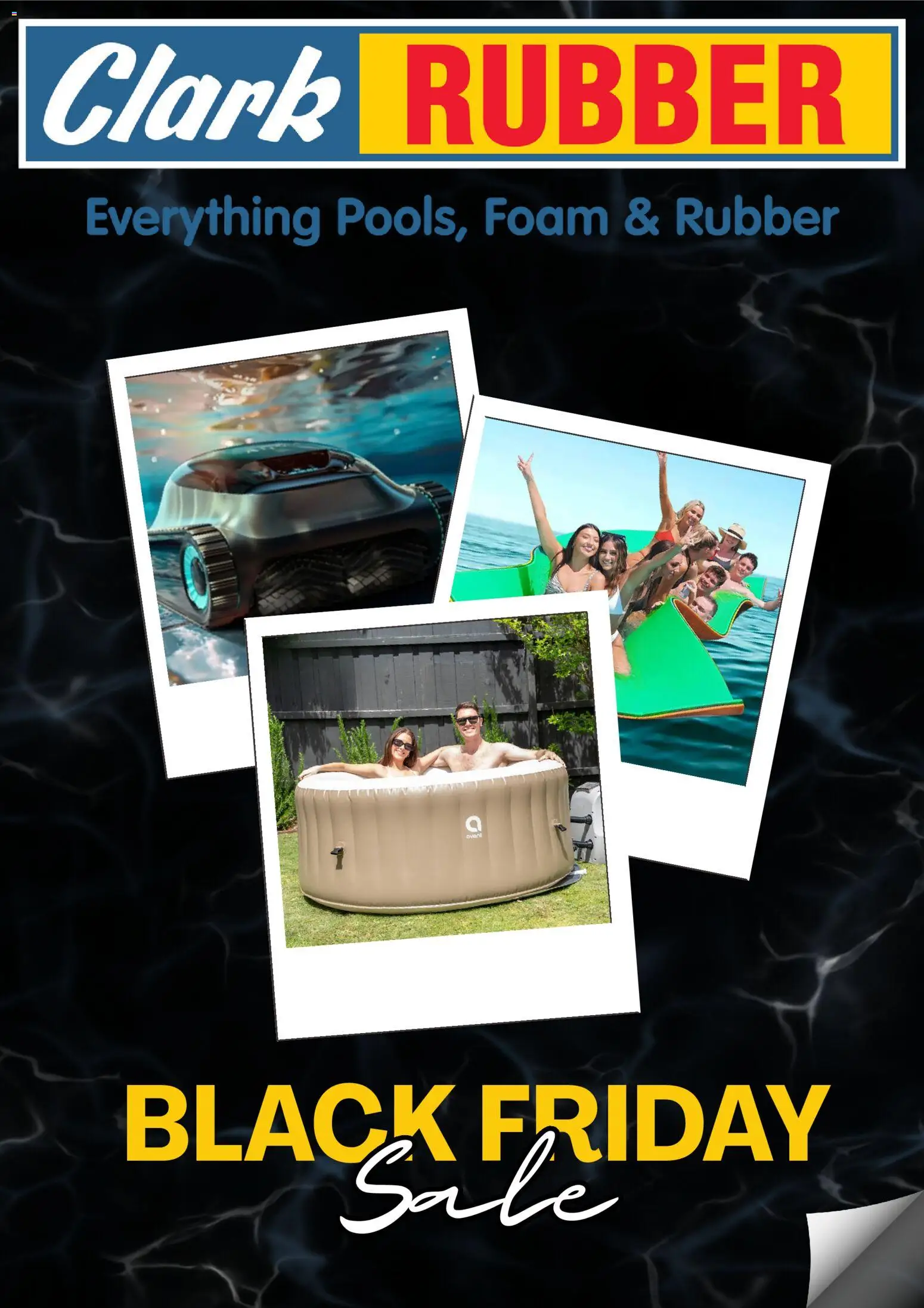 Preview of catalogue Black Friday from shop Clark Rubber valid 26/11/2025 - Foam
