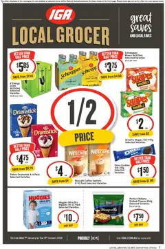 Preview of catalogue Local Grocer WA from shop IGA valid 07/01/2026