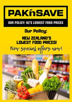 Preview of catalogue Catalogue from shop Pak n Save valid 27 Oct 2025