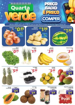 Pré-Visualização do folheto "Ofertas Quarta Verde" da loja Comper válido a partir de 17/09/2025