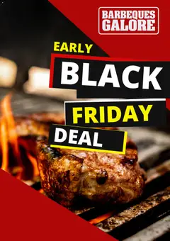 Preview of catalogue Black Friday from shop Barbeques Galore valid 31/10/2025