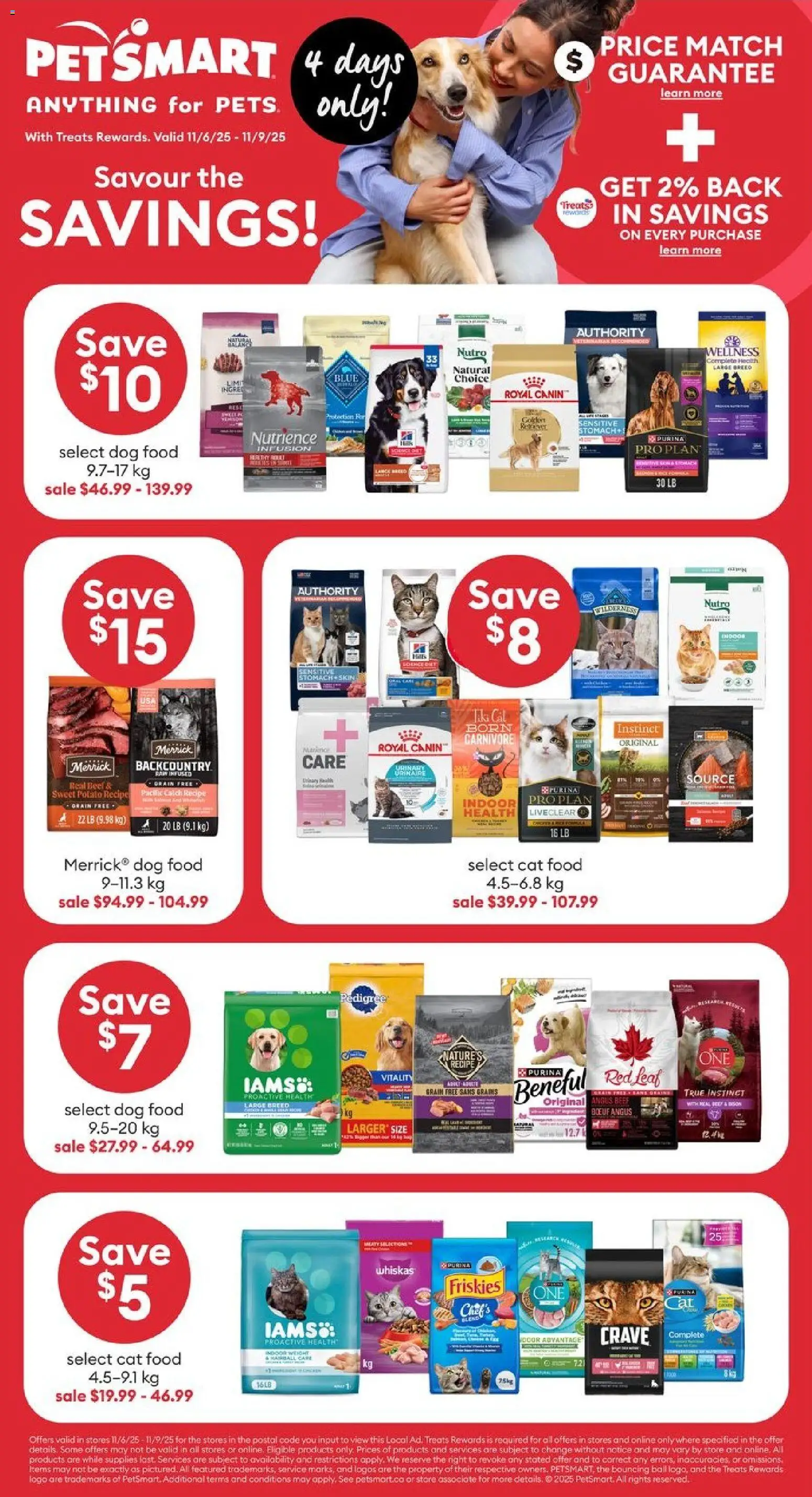 Preview of leaflet Weekly flyer / circulaire from shop Petsmart is valid from Nov 06, 2025