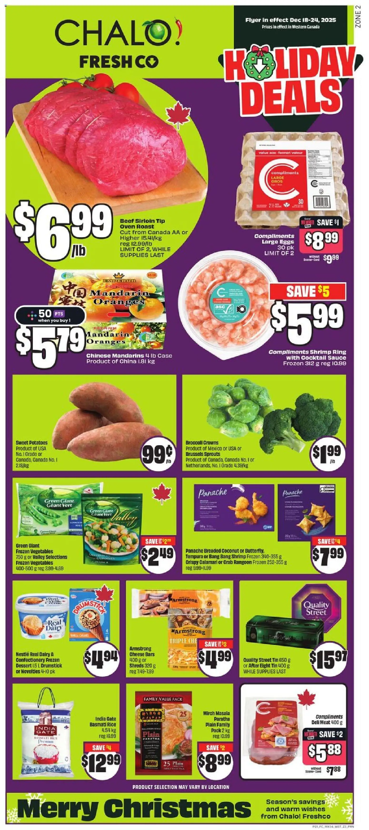 Preview of leaflet Weekly Flyer - AB from shop FreshCo is valid from Dec 18, 2025