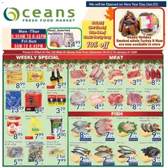 Preview of leaflet Weekly flyer / circulaire from shop Oceans is valid from Dec 26, 2025