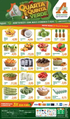 Pré-Visualização do folheto "Ofertas - PR" da loja Atacadão válido a partir de 22/10/2025