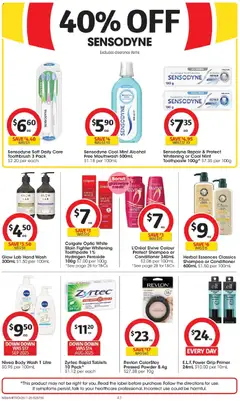 Preview of catalogue Catalogue NSW from shop Coles valid 05/11/2025 | Page: 41