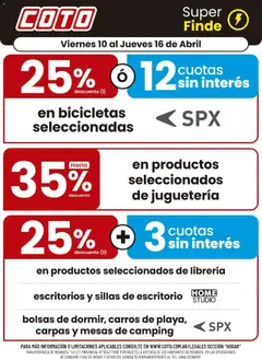 Vista previa del folleto de la tienda Coto válido desde el 10/04/2026 