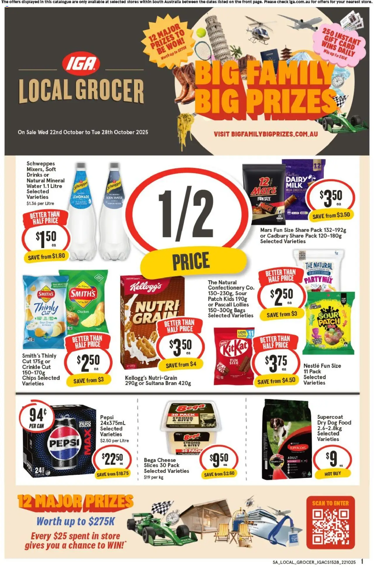 IGA catalogue valid from 22/10/2025 - page 1