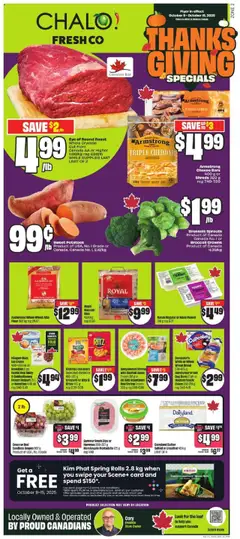 Un aperçu du dépliant Weekly West - AB du magasin FreshCo est valide à partir 9 oct. 2025