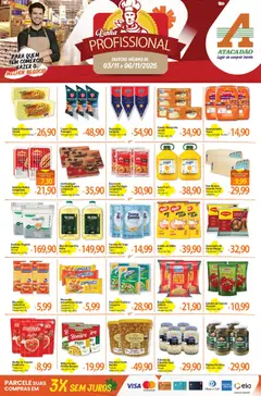 Pré-Visualização do folheto "Ofertas - PR" da loja Atacadão válido a partir de 03/11/2025