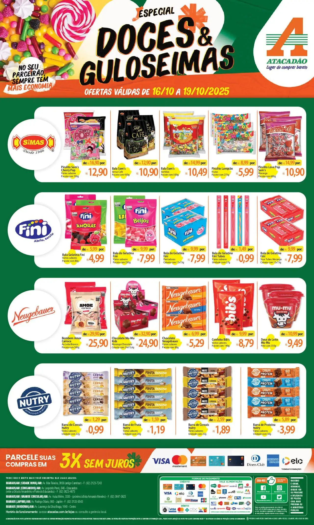 Atacadão folheto "Ofertas - AM" válido a partir de 16/10/2025 - número de página 1