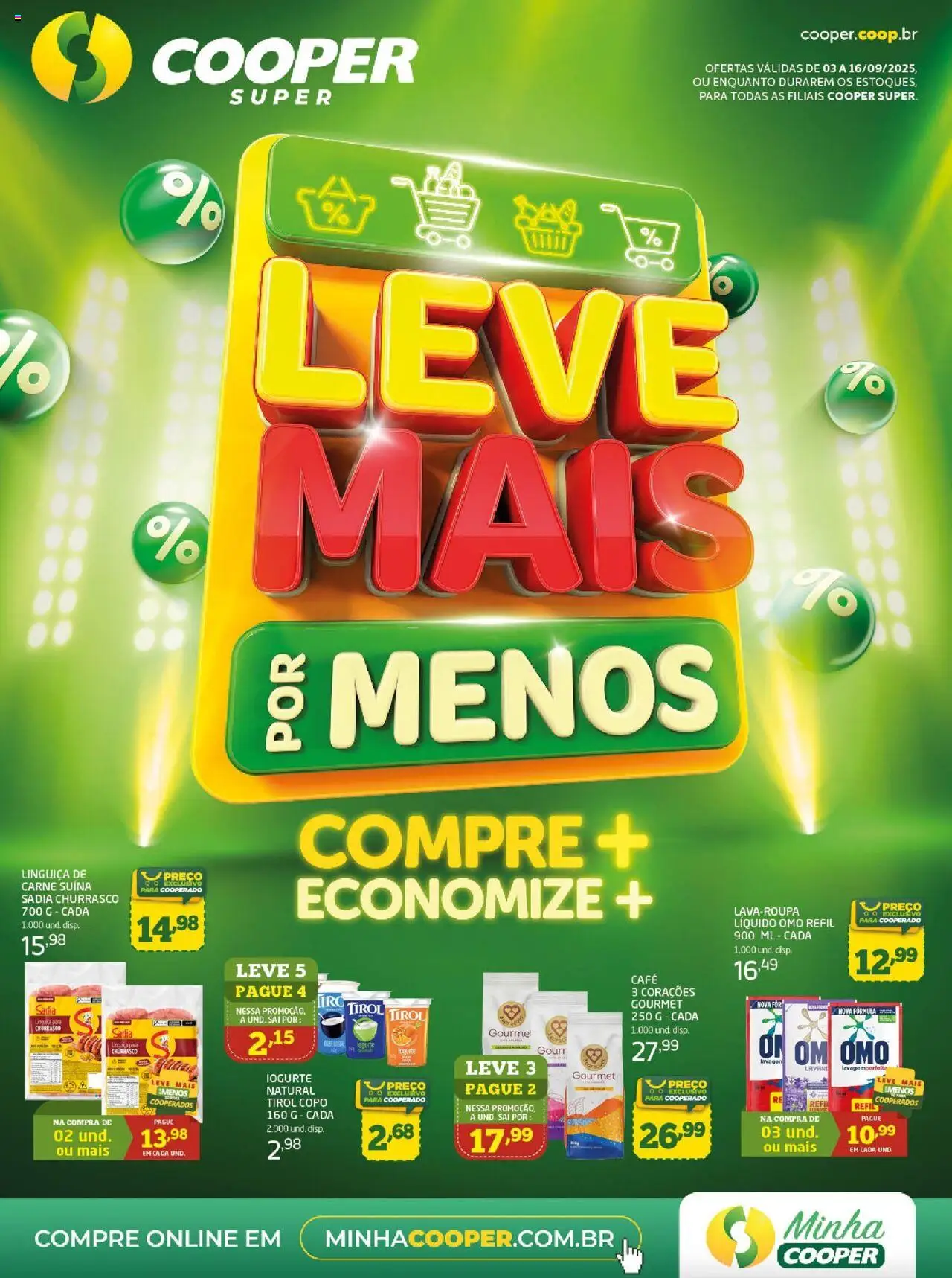 Cooper folheto "Ofertas Quinzenal" válido a partir de 03/09/2025 - número de página 1