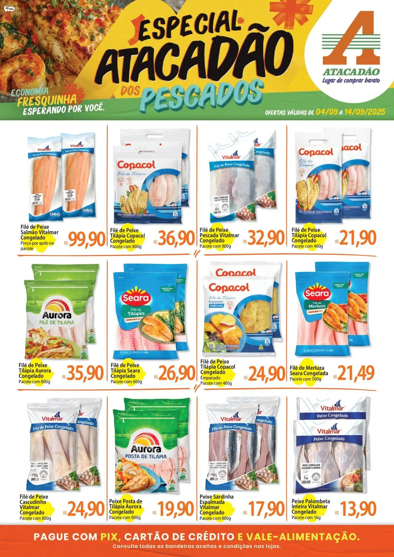 Atacadão folheto "Ofertas - MG" válido a partir de 04/09/2025 - número de página 1