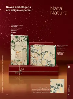 Pré-Visualização do folheto "Ciclo 18/2025" da loja Natura válido a partir de 30/10/2025 | Página: 39