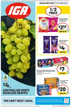 Preview of catalogue IGA catalogue NSW from shop IGA valid 11/03/2026