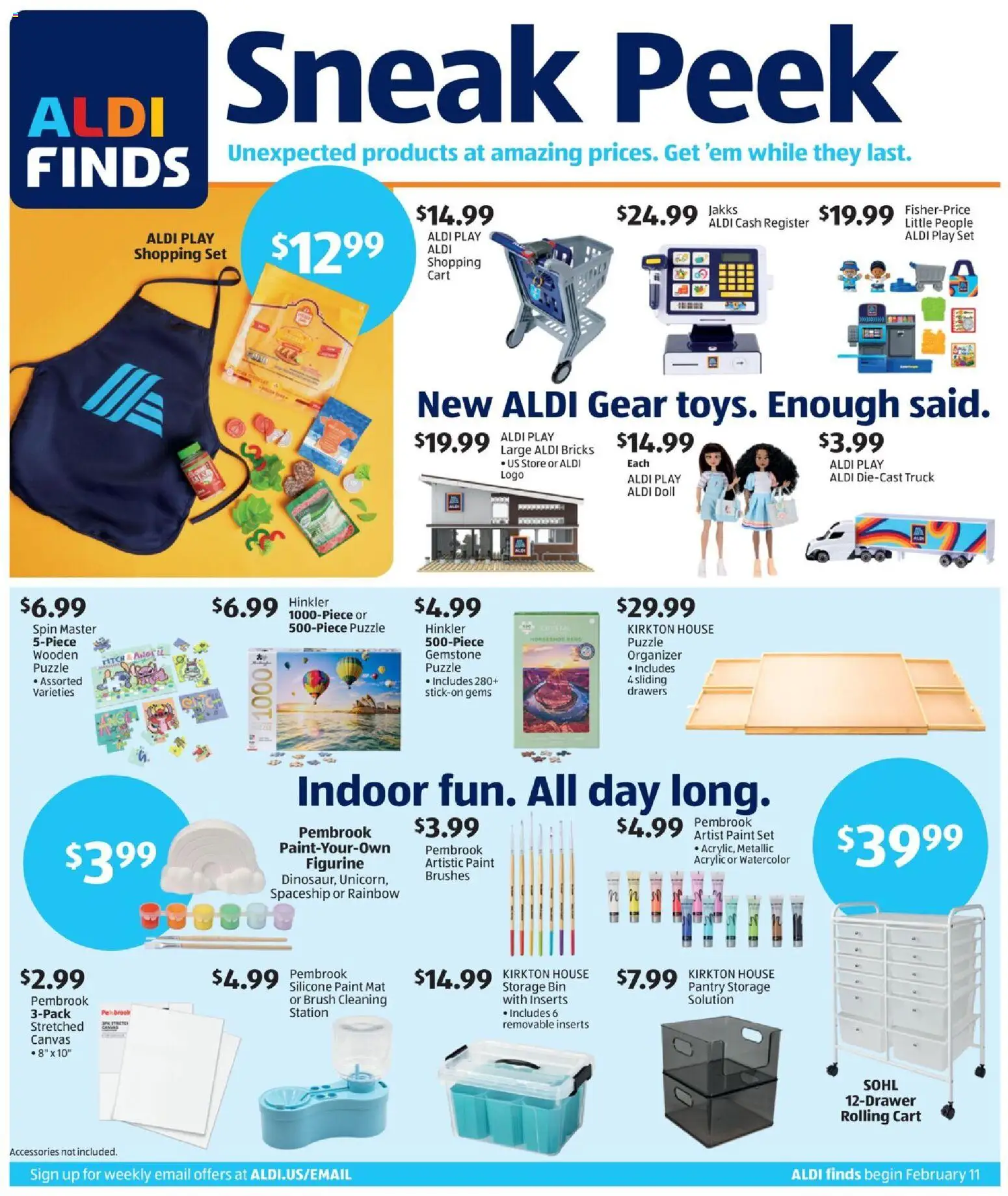 Ad Preview of Aldi In Store Ad from 02/11/2026