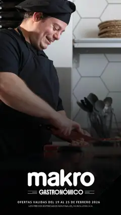 Vista previa del folleto de la tienda Makro válido desde el 19/02/2026 