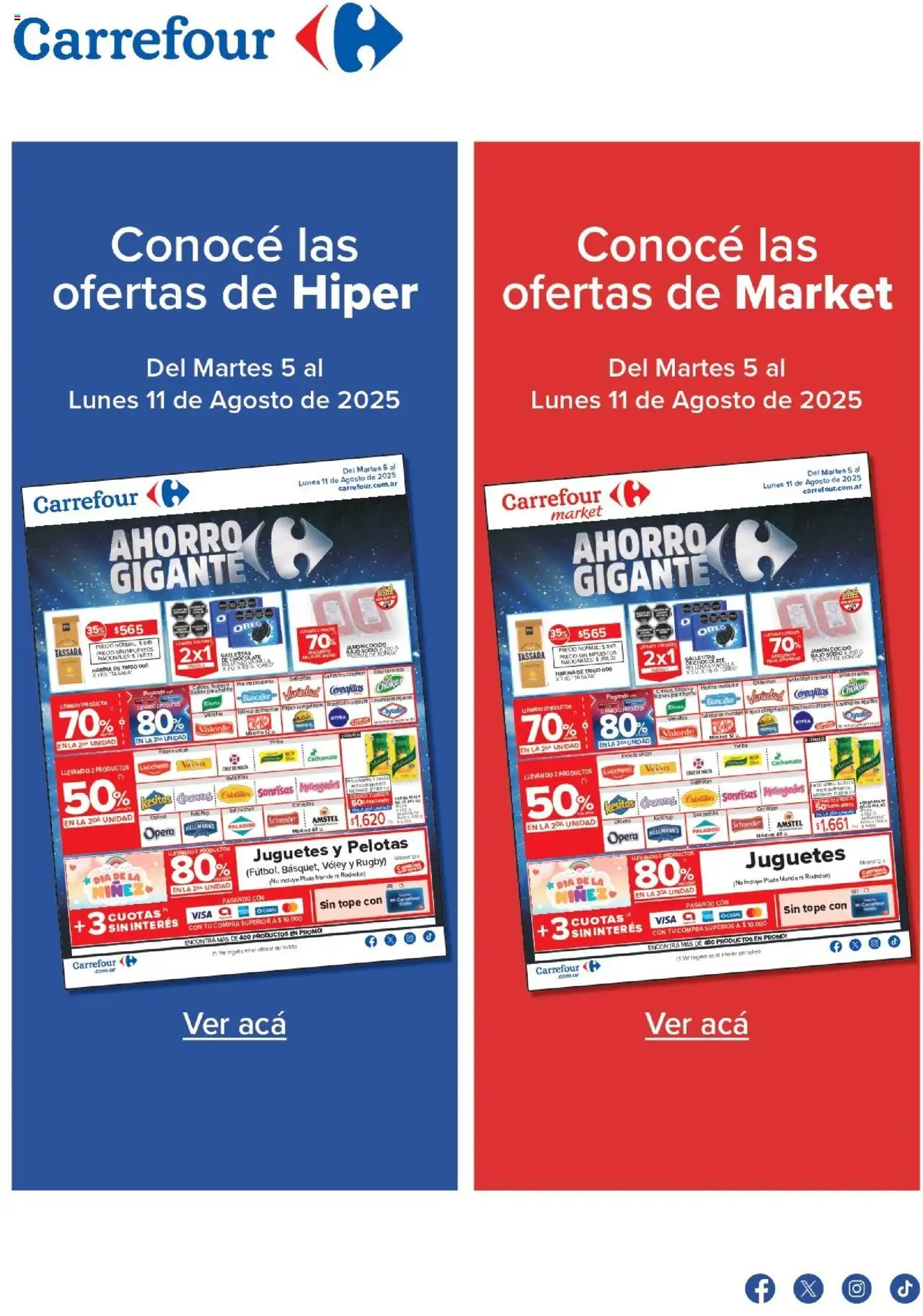 Carrefour Ofertas - CABA del 05/08/2025 >> Catálogo