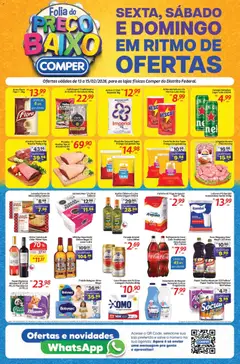 Pré-Visualização do folheto "Ofertas da semana" da loja Comper válido a partir de 13/02/2026