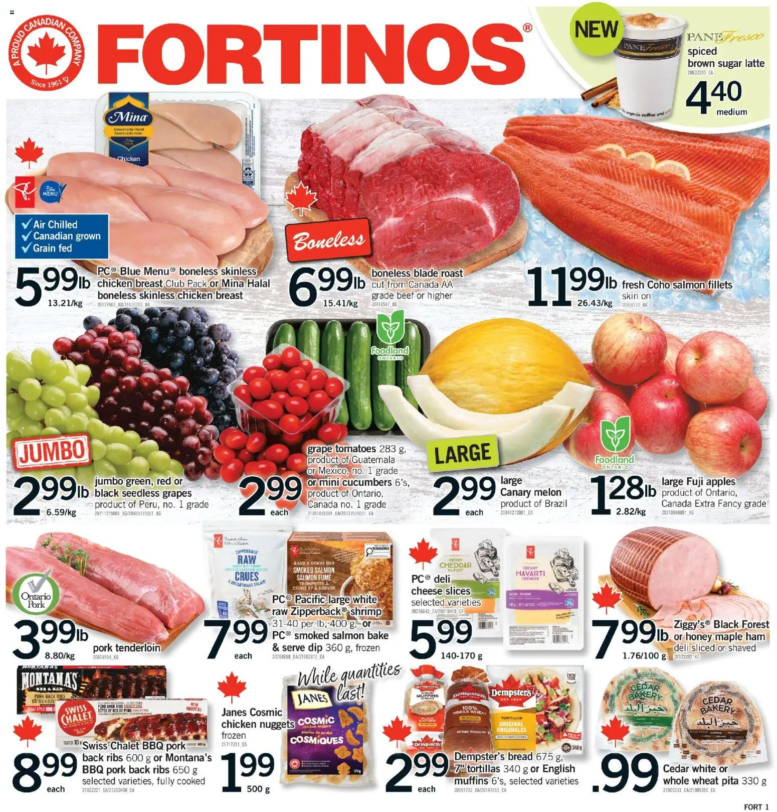 Preview of leaflet Weekly flyer / circulaire from shop Fortinos is valid from Jan 22, 2026