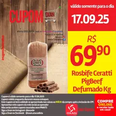 Pré-Visualização do folheto "Ofertas da semana" da loja Oxan Atacadista válido a partir de 17/09/2025