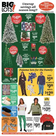 Ad Preview of Big Lots Black Friday from 11/23/2025